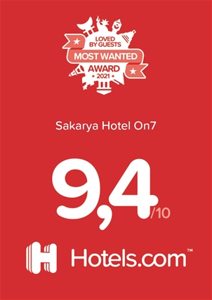 Guest Reviwew Award from Hotels.com to Hotel ON7